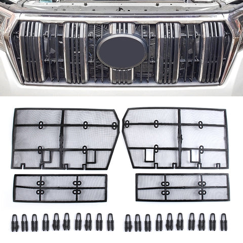 Filet d'insertion de filet d'eau en filet de protection des inserts de voiture pour Toyota Prado 2018, filet d'insertion de réservoir d'eau