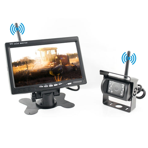 PZ-607-W1-A Telecamere singole wireless Telecamera posteriore Visione notturna a infrarossi Vista posteriore Sistema di retromarcia parcheggio, PZ-607-W1-A