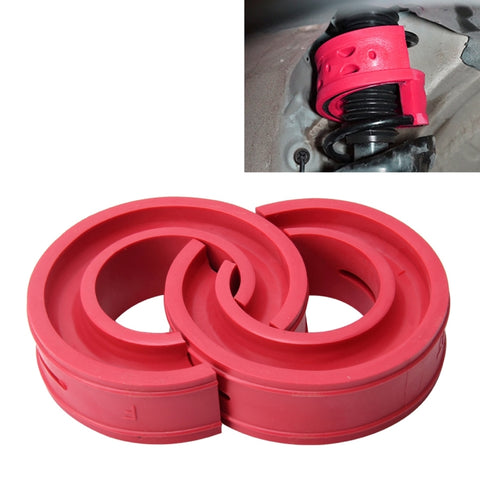 2 pezzi per auto, tipo B+, ammortizzatore a molla, paraurti, ammortizzatore di potenza, spaziatura molla: 38 mm, altezza colloidale: 72 mm (rosso), B+Type(Spring Spacing: 38mm, Height: 72mm) - Novalix Store