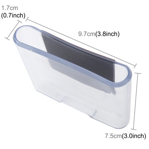SHUNWEI Borsa portaoggetti per auto Scatola portaoggetti per auto Porta cellulare incollato Scatola trasparente per cellulare, SD-1136