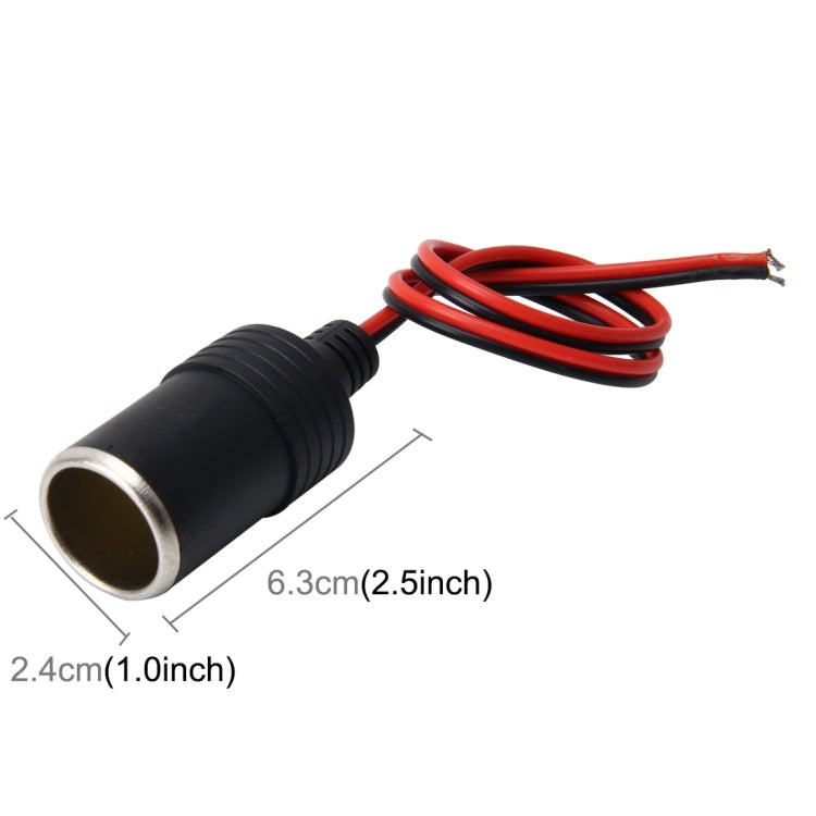 12V Car Cigarette Lighter Socket Extension Cord - 35 cm