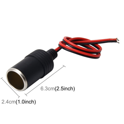 12V Car Cigarette Lighter Socket Extension Cord - 35 cm