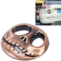 Skull Bone 3D Metal Car Sticker - Stylish Auto Accessory