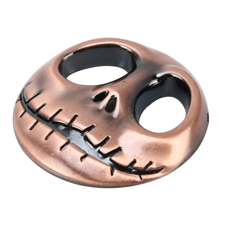 Skull Bone 3D Metal Car Sticker - Stylish Auto Accessory