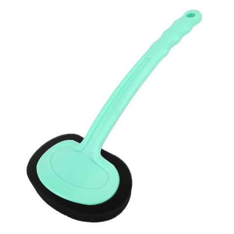 Spugna per lavaggio auto con manico verde Spugna ad alta densità, dimensions: 34 x 15 x 2,8 cm, Éponge 34 x 15 x 2,8 cm
