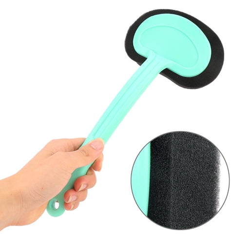 Spugna per lavaggio auto con manico verde Spugna ad alta densità, dimensions: 34 x 15 x 2,8 cm, Éponge 34 x 15 x 2,8 cm