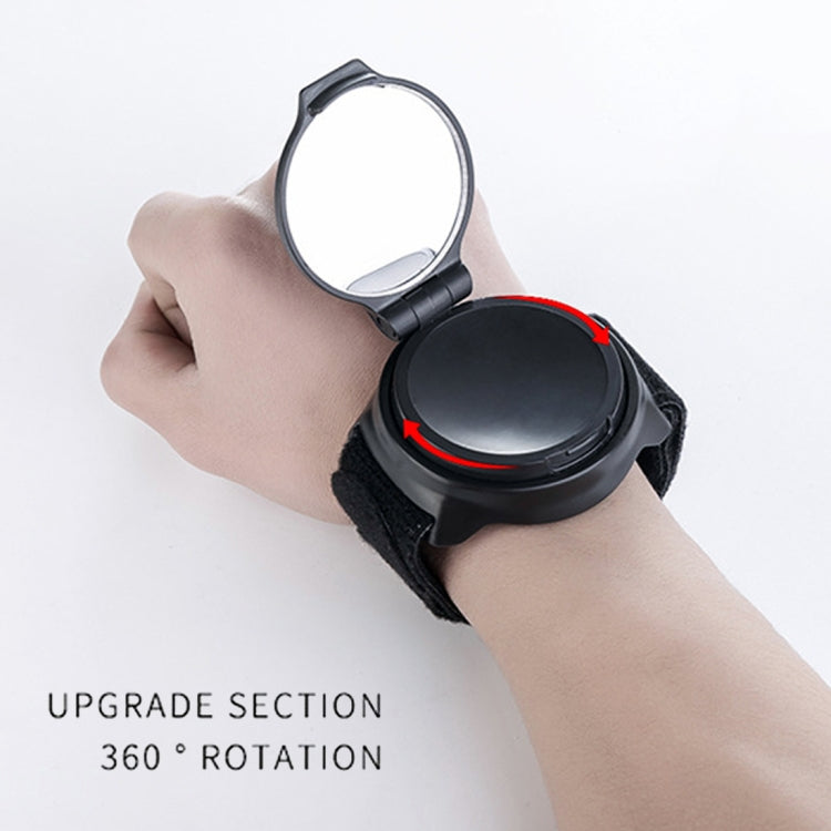 360° Bicycle Back Mirror with Wrist Strap for Safe Riding