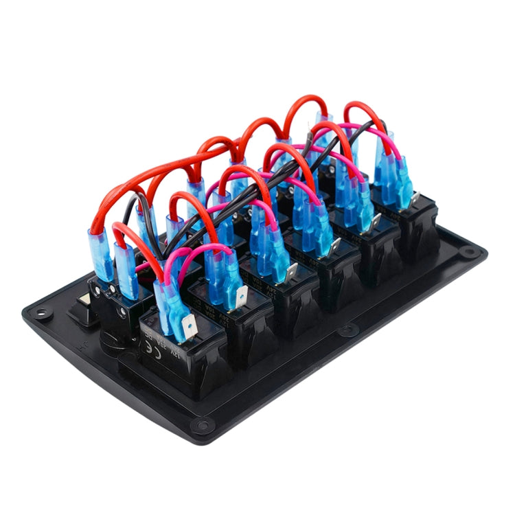 6 Way Switch Panel with Light for Car, RV, Marine, Boat