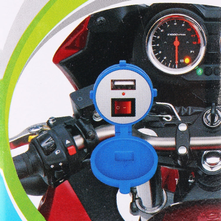 Universal Motorcycle USB Phone Charger Fast Charging 2.1A