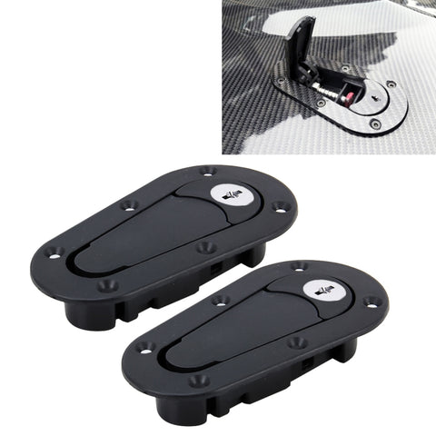 Une copie de lucchetti pour le capot modifié pour la voiture, pour la ouverture générale de la voiture, avec des clés, avec clés (noir)