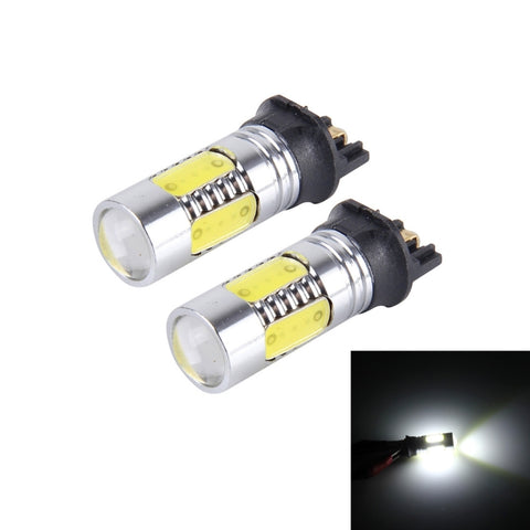 2 fendinebbia per auto PW24W da 7,5 W con 5 LED COB, CC 12 V, PW24W  (Ice Blue Light), PW24W (White Light)