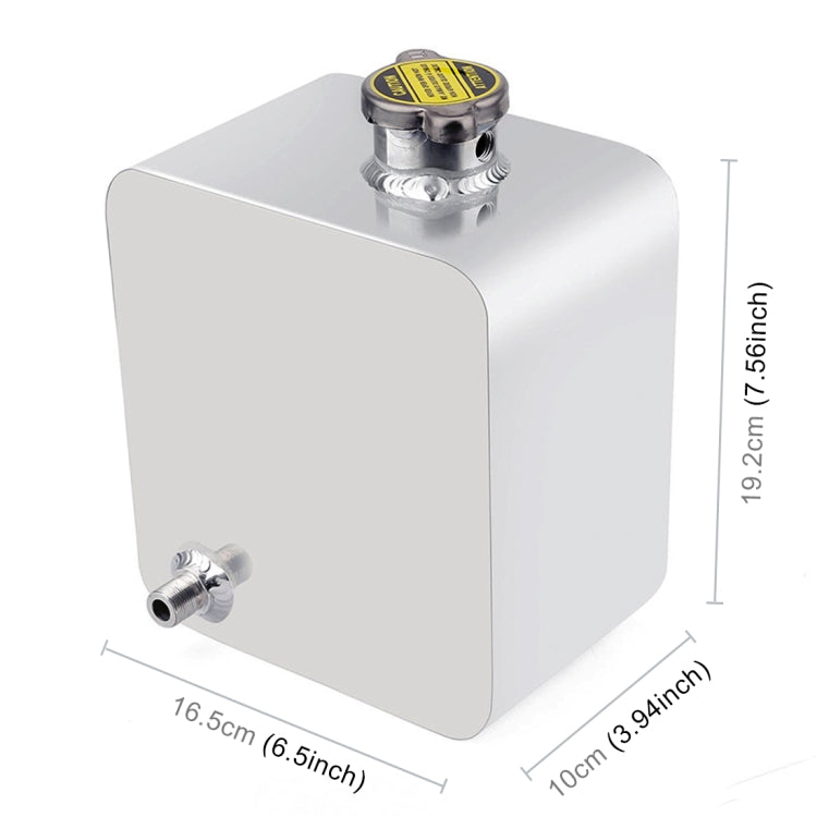Serbatoio Acqua in Alluminio Modificato per Auto - 2.5L