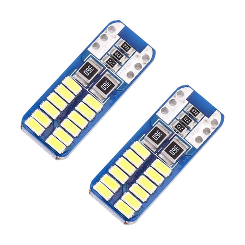 Lampada da Lettura Auto T10/W5W/168/194 - 2 Pezzi, 12V, 1.4W, 6000K,