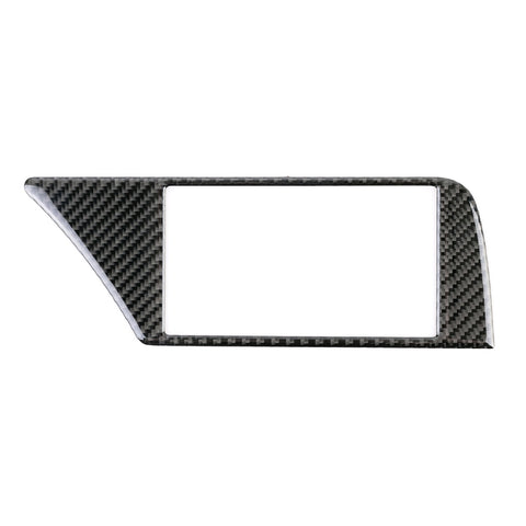 Telaio interno in fibra di carbonio per auto senza adesivo decorativo di navigazione per Audi A4L / A5 / Q5, Inner Frame without Navigation
