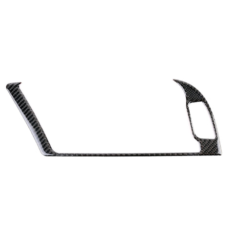 Adhésif décoratif pour téléphone extérieur pour navigation en fibre de carbone pour voiture pour Audi A4L / A5 / Q5, cadre extérieur de navigation