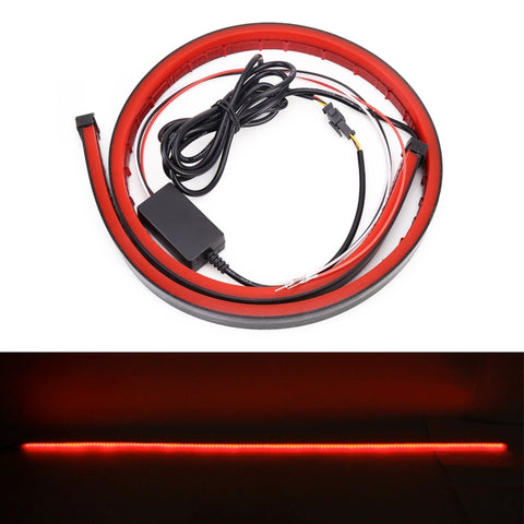 Auto 8,5 W DC 9-24 V Luce freno posizione alta 144 LED Lampade SMD-2835, Lunghezza cavo: 90 cm, Cable Length: 90cm
