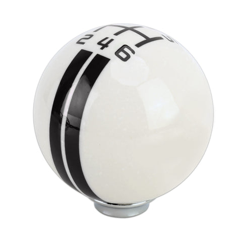 Pomello del change manuale a 6 marce sinistra-destra con change in resina modifié a forma di sfera universale per veicoli