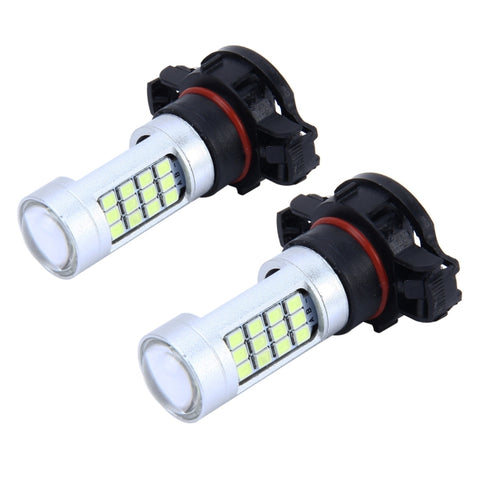 Fendinebbia per auto H16 10W 900 LM 8000K 2 pezzi con 42 lampade SMD-2835, DC 12V (luce bianca), H16