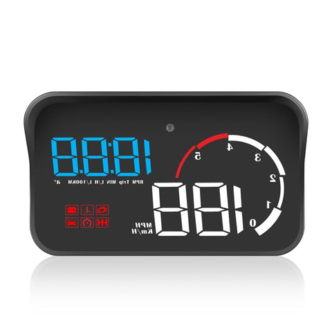 M10 Display Head Up montato su veicolo HUD OBD2 universale da 3,5 pollici, M10(Blu), M10(Giallo)