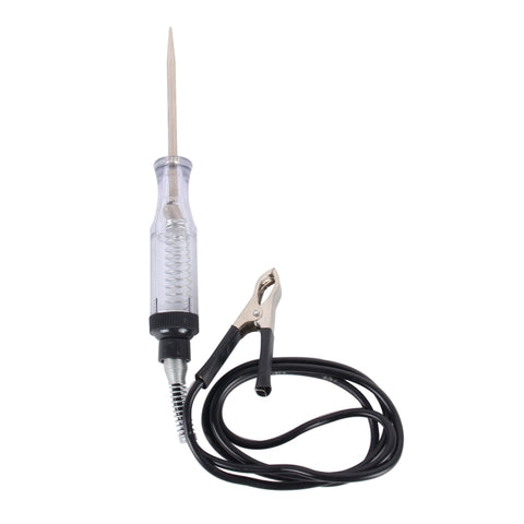 Tester di circuito di tensione per auto da 1 M per luce di prova di continuità della sonda per sistemi lunghi da 6-24 V CC, Tester di circuito di tensione per auto