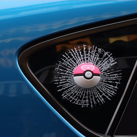 Créatif 3D Déco Pokemon Go Autocollant pour décalcomanie pour crêpe sur le meilleur tissu de la voiture, Pokemon Go3