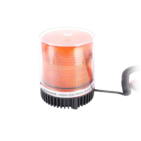 Lumière d'avertissement flash stroboscopique pour installation de catastrophe magnétique puissante à xéno, puissante, CC 12 V, longueur de trou : 60 cm, lumière jaune