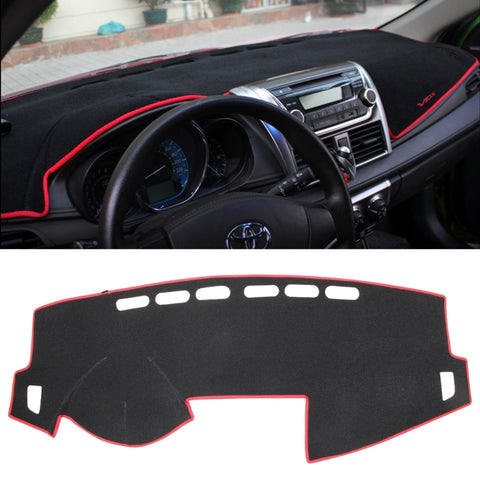 Tappetino scuro per cruscotto auto, pannello instruments, protezione solare, per Vios 2014 (si prega di notare il modello e l'anno), pour Vios 2014