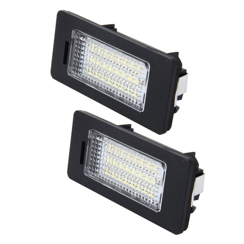 2PCS 2W License Plate Lights for Audi and Volkswagen