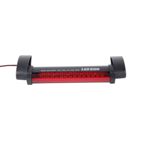 14 LED Red Light Third Brake Light for Cars - 12V 80cm Cable