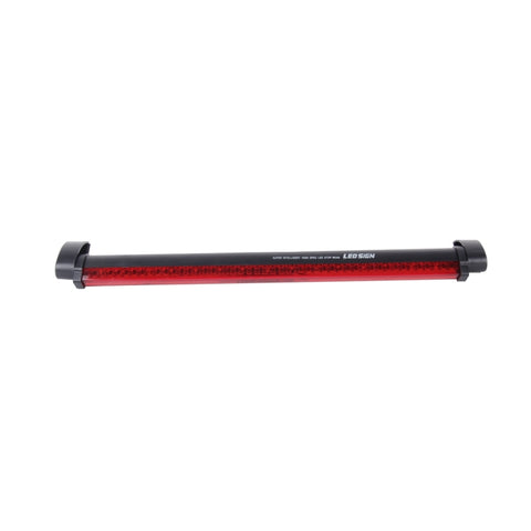 Terza luce freno per auto a luce rossa a 48 LED, lunghezza cavo DC 12V: 80 cm, 48 LEDs