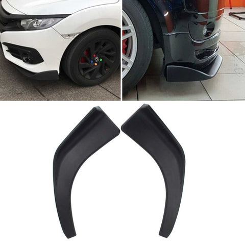2 pezzi universali per paraurti anteriore per auto, spoiler, splitter per labbra, SUV, ABS, pala anteriore, lunghezza: 74 cm., Length: 74cm - Novalix Store