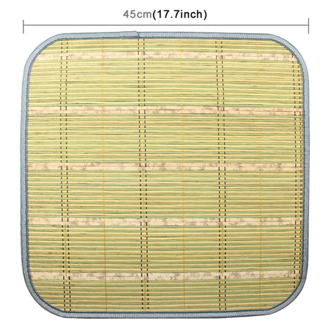 Tappetino per cuscino del sedile in bambù per raffreddamento automatique dell'auto per auto da ufficio familiare (consegna colore casuale), coussin de siège en bambou
