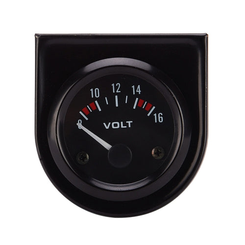 52mm Auto Voltmeter Gauge for Cars - 8-16V Measurement