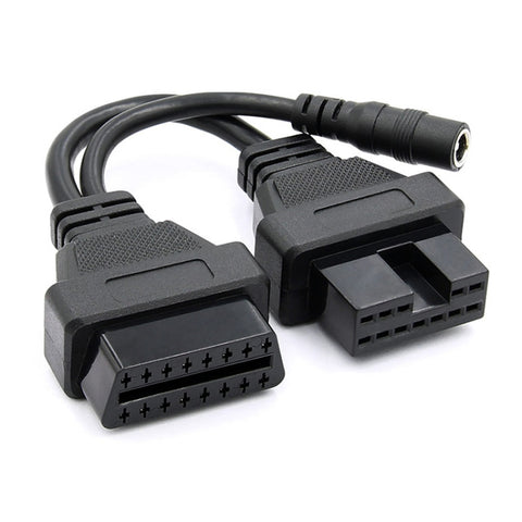 Cavo Diagnostico OBDII da 12 Pin a 16 Pin per Veicoli Mitsubishi