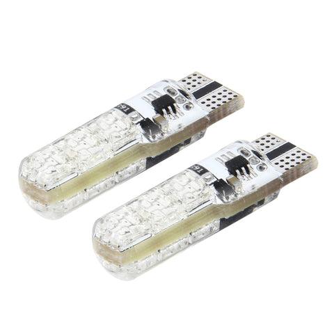 Kit di 2 luci LED T10 2W con effetto stroboscopico e dissolvenza,