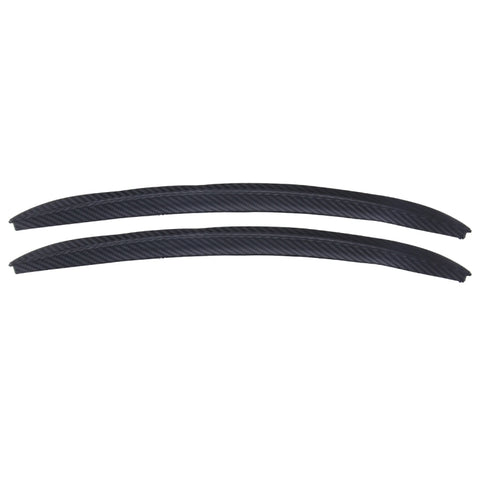 Adesivo protettivo antigraffio per striscia di protezione parafango in gomma per auto da 2 pezzi, dimensioni: 34 * 2 cm, Size: 34*2cm