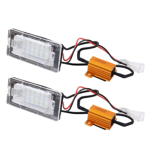 Luci Targa LED SMD-3528 per Volkswagen, 2W 120LM, 6000K, DC12V - Luce