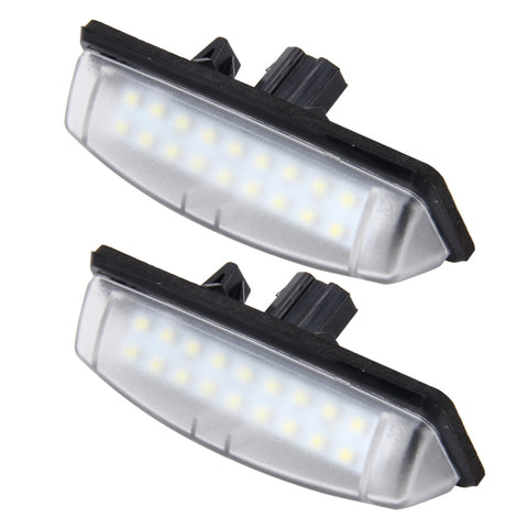 2 luci targa con 18 lampade SMD-3528 per Toyota, 2W 120LM, 6000K, DC12V (luce bianca), For Toyota2 - Novalix Store
