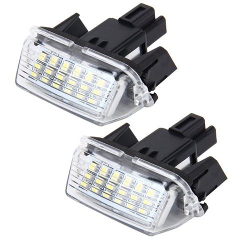 Luci Targa LED SMD-3528 per Toyota - 2W 120LM, 6000K, DC12V (Luce