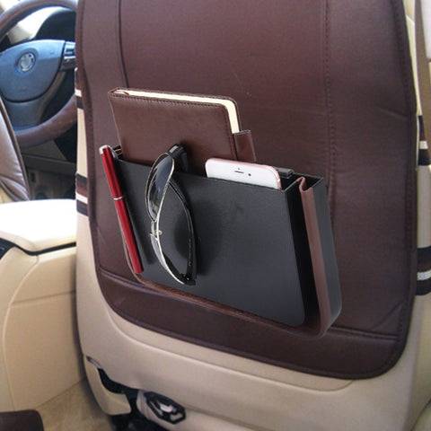 Sac de rangement pour accessoires de rangement du siège de l'organisateur pour le transport de la voiture en ABS pour la clé de la monnaie du téléphone et d'autres petits objets, Organisateur de transport de voiture