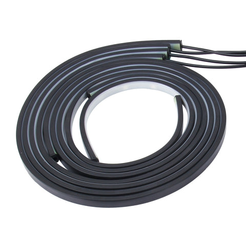 4 in 1 90 cm/120 cm RGB colorato lampeggiante decorativo Chasis Light controllo del suono leggero musica ritmo luce con telecomando wireless, DC 12V, 90cm/120cm - Novalix Store