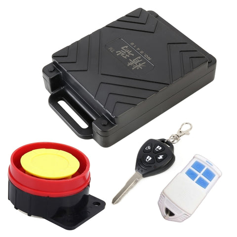 Système d'alarme de sécurité pour moto avec télécommande, DC 12V