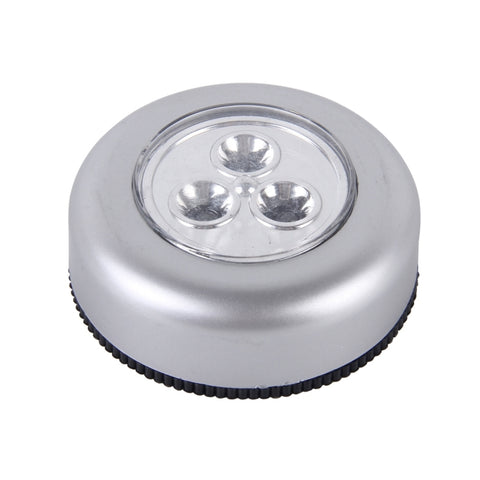 Lampada LED Touch Stick Universale per Interni Auto - 4 LED Neri, 3