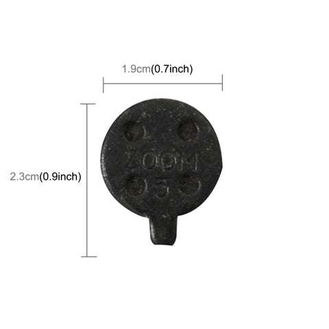 2 pastiglie per dischi freno universali in metallo per bici e skateboard - Novalix Store