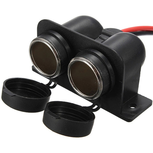 adattatore-per-presa-sigaro-a-doppia-porta-per-auto-e-moto-in-abs - immagine 1