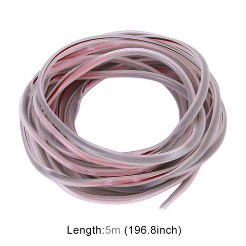Striscia decorativa per guarnizioni per porte e finestre in PVC luminoso da 5 m per auto, 5m PVC lumineux