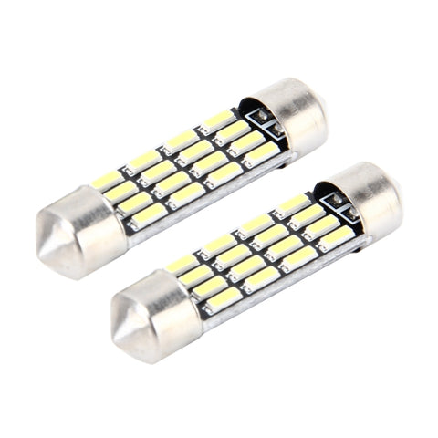 Lampade LED da Lettura per Auto - 2 Pezzi, 2W, 100 LM, 6000K, 36MM,