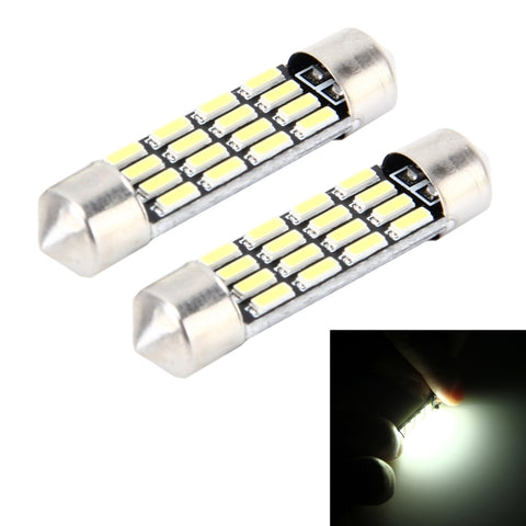 Lampade LED da Lettura per Auto - 2 Pezzi, 2W, 100 LM, 6000K, 36MM,