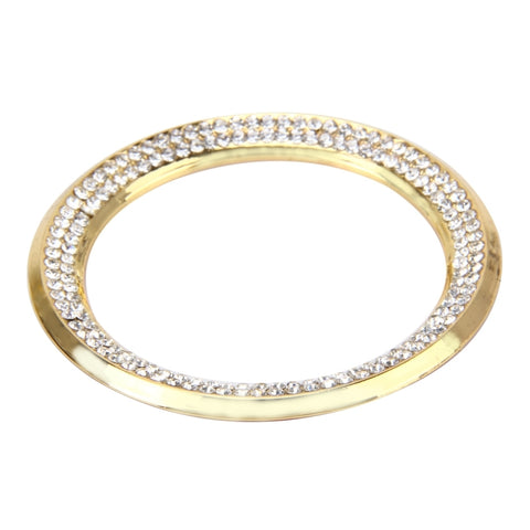 Anello decorativo per volante en alluminio per auto con diamanti per BMW, pour BMW avec diamants