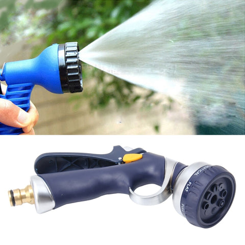 Pistolet à eau pour jardin à 8 fonctions Pistolet à eau multifonction Pistolet à eau pour jardin Pistolet pour l'irrigation Ugelli pour tuyaux réglables Pistolet à eau pour jardin à 8 modèles, 8 Pattern